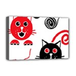 Cat Little Ball Animal Deluxe Canvas 18  x 12  (Stretched)