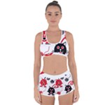 Cat Little Ball Animal Racerback Boyleg Bikini Set