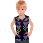 Abstract Pattern Flora Flower Kids  Sport Tank Top