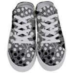 Abstract Nature Black White Half Slippers