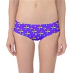 Abstract Background Cross Hashtag Classic Bikini Bottoms