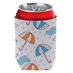 Rain Umbrella Pattern Water Can Holder