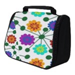 Bloom Plant Flowering Pattern Full Print Travel Pouch (Small)