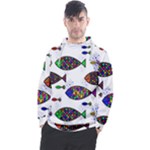Fish Abstract Colorful Men s Pullover Hoodie