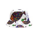 Fish Abstract Colorful Inside Out Bucket Hat (Kids)