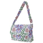 Bloom Nature Plant Pattern Full Print Messenger Bag (M)