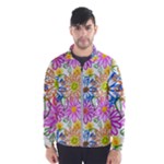 Bloom Flora Pattern Printing Men s Windbreaker