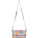 Bloom Flora Pattern Printing Mini Crossbody Handbag