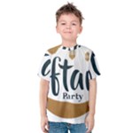Iftar-party-t-w-01 Kids  Cotton T-Shirt