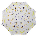 Pattern-fruit-apples-green Straight Umbrellas