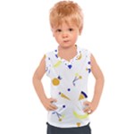 Pattern-fruit-apples-green Kids  Sport Tank Top