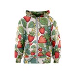 Strawberry-fruits Kids  Zipper Hoodie