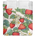 Strawberry-fruits Duvet Cover Double Side (California King Size)