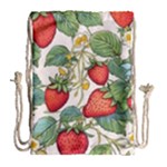 Strawberry-fruits Drawstring Bag (Large)