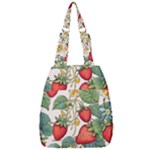 Strawberry-fruits Center Zip Backpack