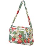 Strawberry-fruits Front Pocket Crossbody Bag