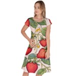Strawberry-fruits Classic Short Sleeve Dress