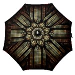 Stained Glass Window Gothic Straight Umbrellas