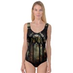 Stained Glass Window Gothic Princess Tank Leotard 