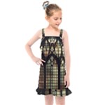 Stained Glass Window Gothic Kids  Overall Dress