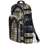 Stained Glass Window Gothic Double Compartment Backpack