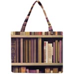 Books Bookshelves Office Fantasy Background Artwork Book Cover Apothecary Book Nook Literature Libra Mini Tote Bag