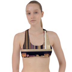Criss Cross Racerback Sports Bra 