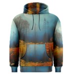 Wildflowers Field Outdoors Clouds Trees Cover Art Storm Mysterious Dream Landscape Men s Core Hoodie