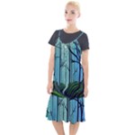 Nature Outdoors Night Trees Scene Forest Woods Light Moonlight Wilderness Stars Camis Fishtail Dress