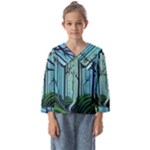 Nature Outdoors Night Trees Scene Forest Woods Light Moonlight Wilderness Stars Kids  Sailor Shirt