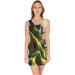 Outdoors Night Full Moon Setting Scene Woods Light Moonlight Nature Wilderness Landscape Bodycon Dress