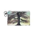 Nature Outdoors Cellphone Wallpaper Background Artistic Artwork Starlight Book Cover Wilderness Land Canvas Cosmetic Bag (Small)