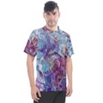 Blend Marbling Men s Polo T-Shirt