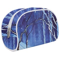 Landscape Outdoors Greeting Card Snow Forest Woods Nature Path Trail Santa s Village Make Up Case (Medium) from ArtsNow.com