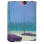 Artwork Outdoors Night Trees Setting Scene Forest Woods Light Moonlight Nature Playing Cards Single Design (Rectangle) with Custom Box