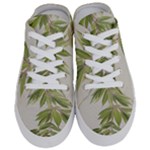 Watercolor Leaves Branch Nature Plant Growing Still Life Botanical Study Half Slippers