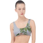 Watercolor Leaves Branch Nature Plant Growing Still Life Botanical Study The Little Details Bikini Top