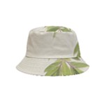 Watercolor Leaves Branch Nature Plant Growing Still Life Botanical Study Inside Out Bucket Hat (Kids)