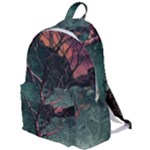 Night Sky Nature Tree Night Landscape Forest Galaxy Fantasy Dark Sky Planet The Plain Backpack