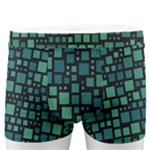 Squares cubism geometric background Men s Boxer Briefs