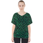 Confetti Texture Tileable Repeating V-Neck Dolman Drape Top