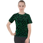 Confetti Texture Tileable Repeating Women s Sport Raglan T-Shirt