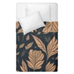 Background Pattern Leaves Texture Duvet Cover Double Side (Single Size)