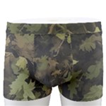 Green Camouflage Military Army Pattern Men s Boxer Briefs