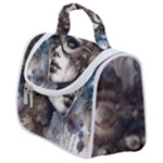 Woman in Space Satchel Handbag