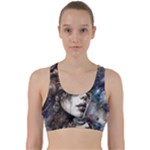 Woman in Space Back Weave Sports Bra