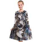 Woman in Space Kids  Midi Sailor Dress