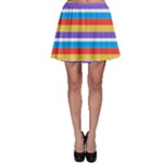 Stripes Pattern Design Lines Skater Skirt