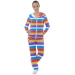 Stripes Pattern Design Lines Women s Tracksuit