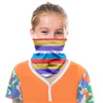 Stripes Pattern Design Lines Face Covering Bandana (Kids)